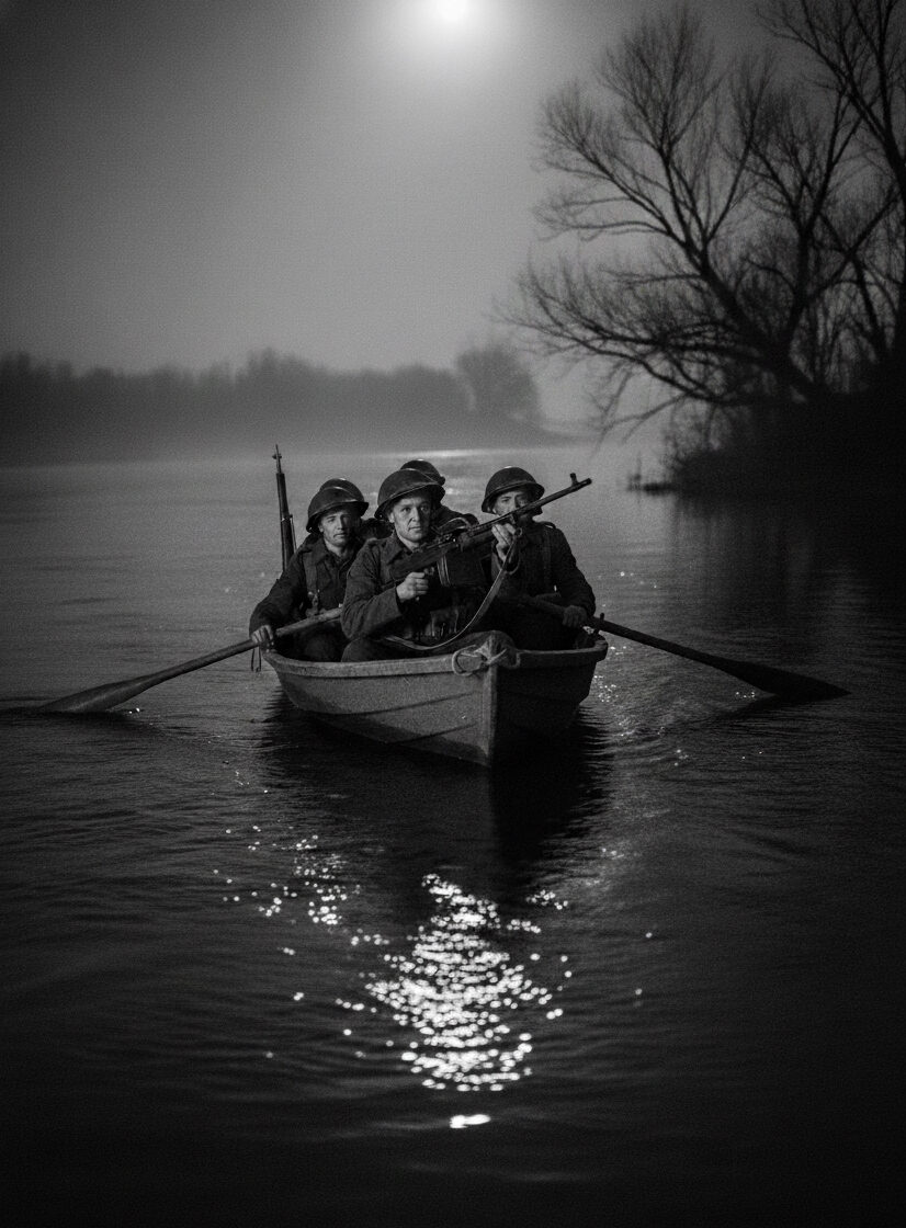 Missie over de Maas - AI gegenereerde foto